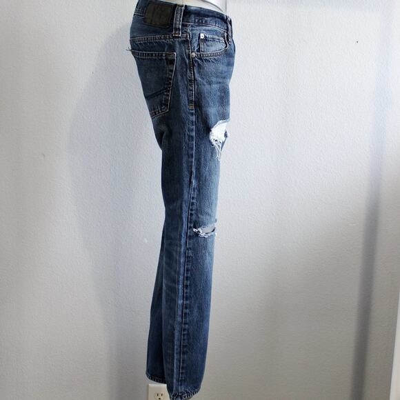 BULLHEAD Denim Co. Slim Straight Denim Distressed Jeans Mens Size W 29 L 30 - Picture 2 of 9